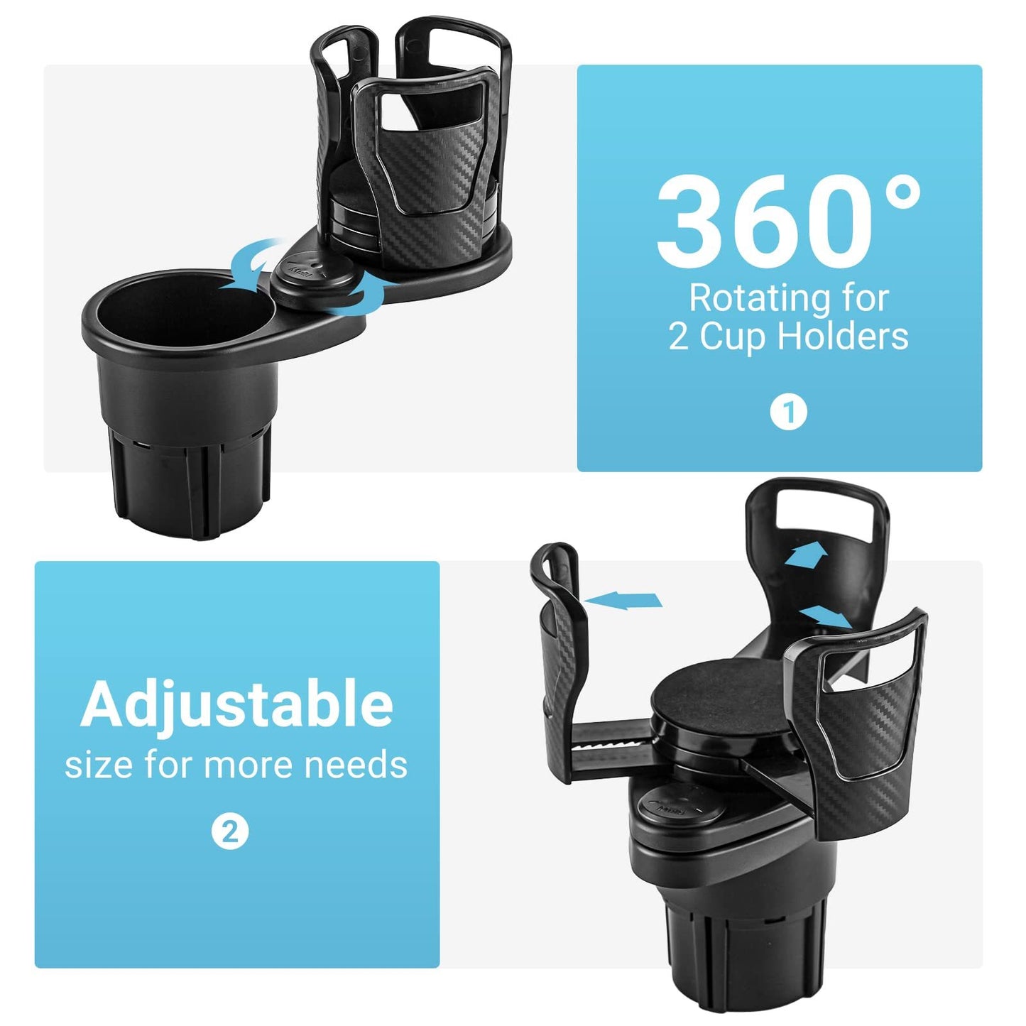 360° Rotatable Cup Holder