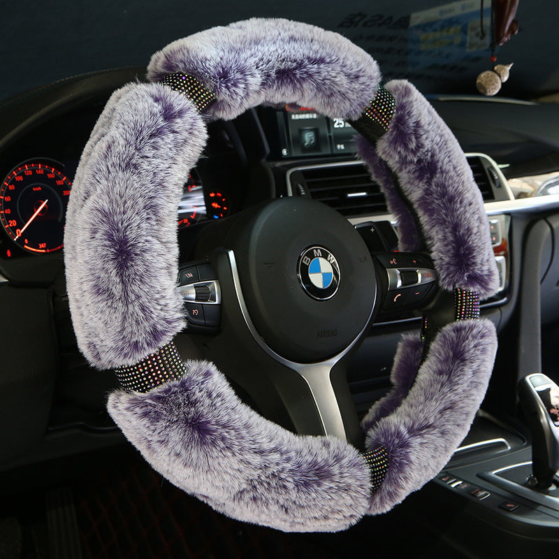 Winter Plush Steering Wheel Cover