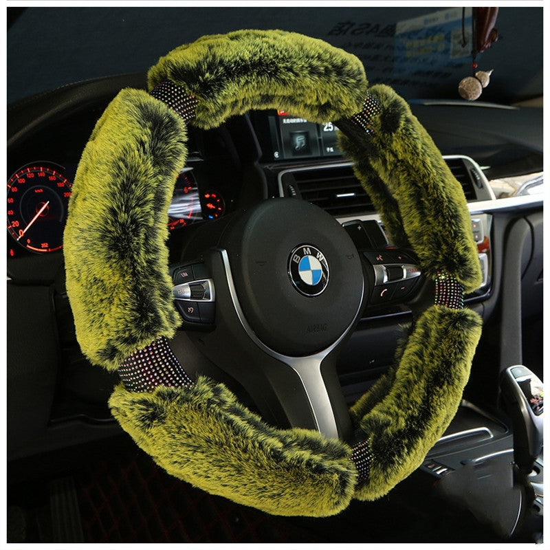 Winter Plush Steering Wheel Cover