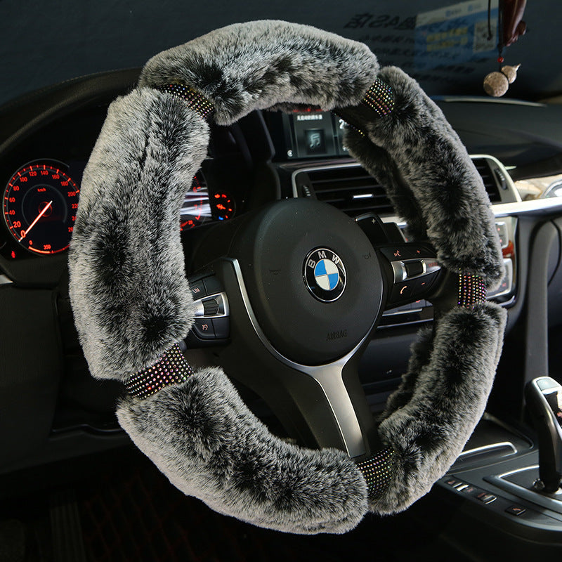 Winter Plush Steering Wheel Cover