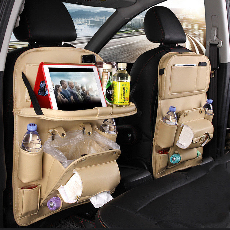 PU Leather Car Organizer Bag