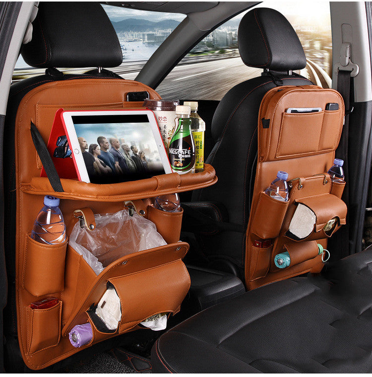 PU Leather Car Organizer Bag