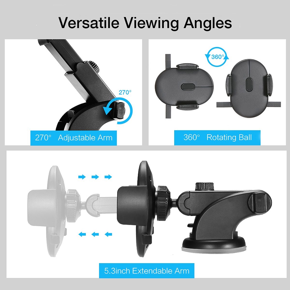 Telescopic Car Phone Holder