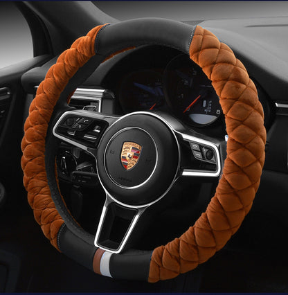 Cute Plush Steering Wheel Cover