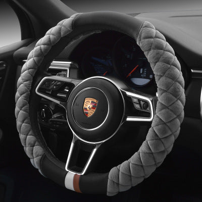 Cute Plush Steering Wheel Cover