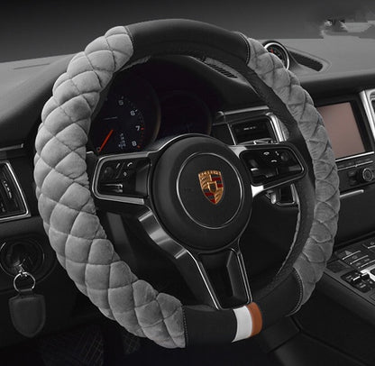 Cute Plush Steering Wheel Cover