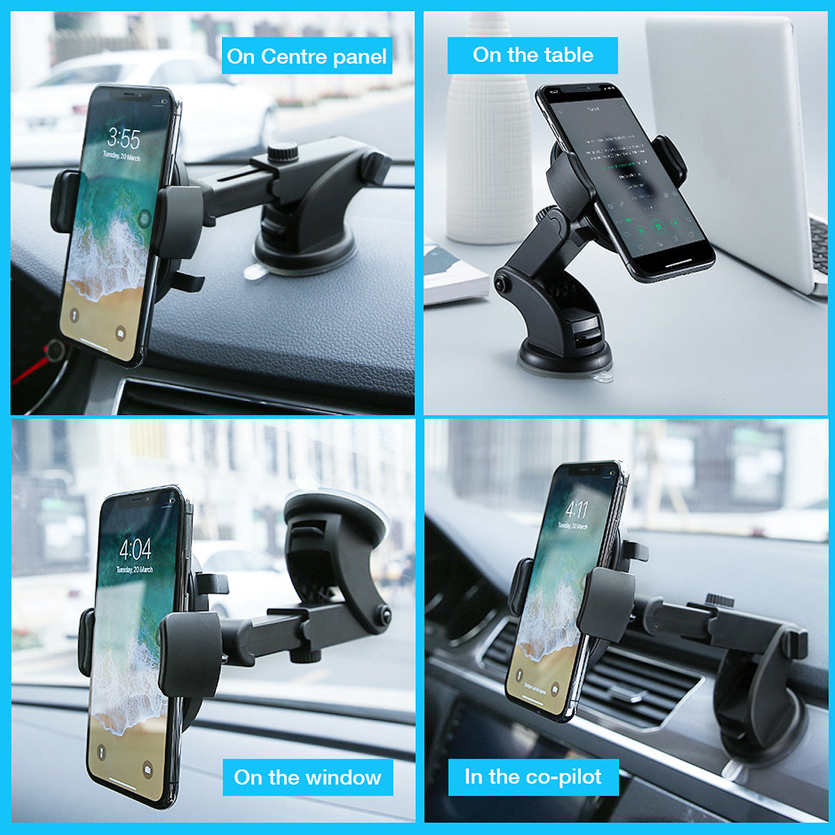 Telescopic Car Phone Holder