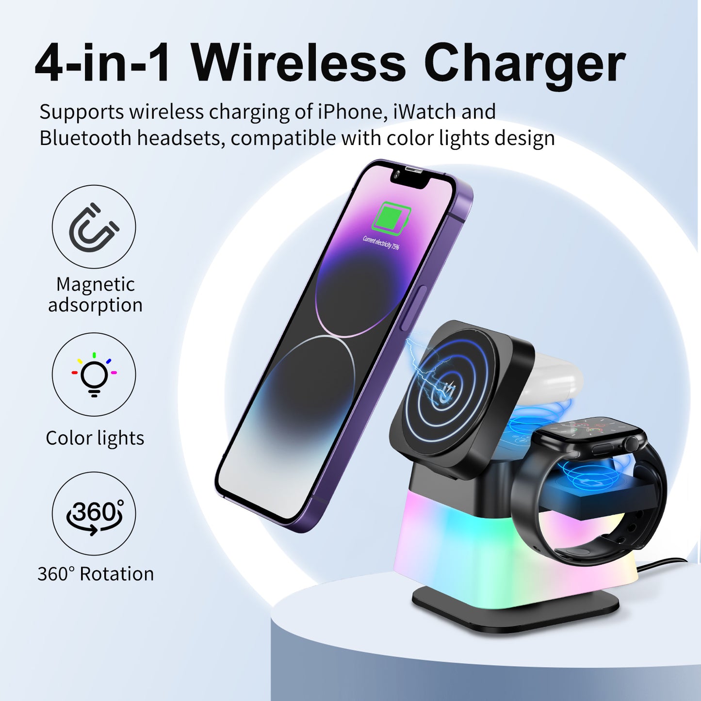 4-in-1 Wireless Charger