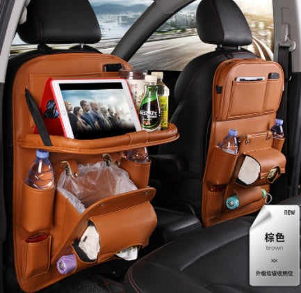 PU Leather Car Organizer Bag